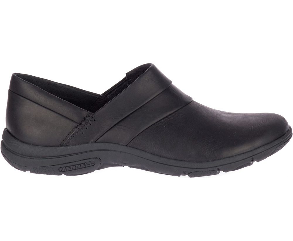 Merrell Barefoot Sko Dame - Dassie Stitch Wide Width - Sort - ZTS358467